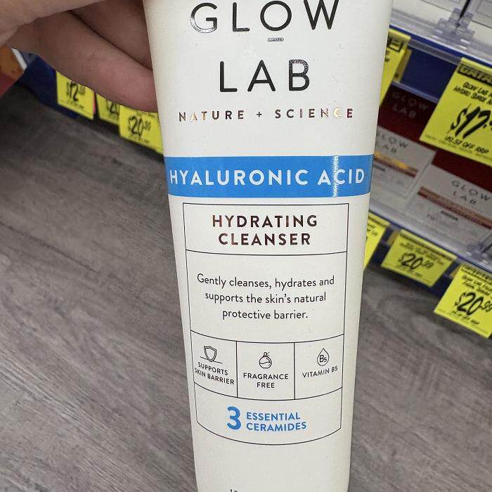 新西兰直邮GLOW LAB 补水洁面乳洗面奶100ml 三件包邮