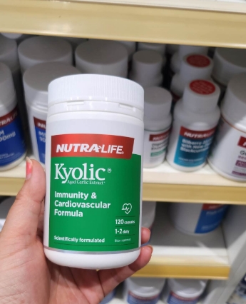 新西兰直邮Nutralife 纽乐高含量陈蒜精胶囊 陈蒜精华降血压120粒