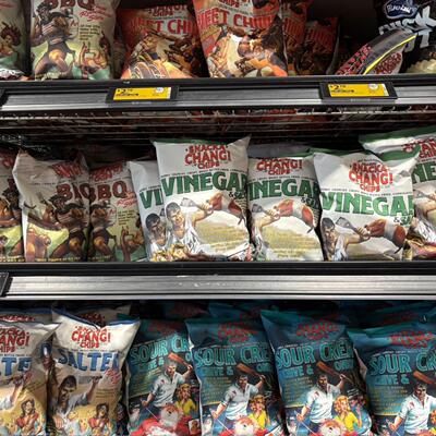 新西兰直邮Snack achangi chips  系列薯片 4件包邮