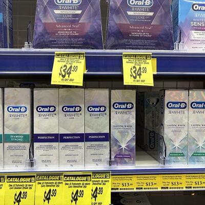 新西兰代购直邮欧乐B牙龈专护牙膏90g oralb牙膏美白牙齿