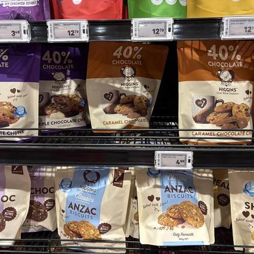 新西兰代购直邮MrsHiggins黄油姜味三重巧克力曲奇饼干 4件包邮