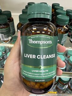 新西兰直邮Thompsons汤普森清肝护肝片 120粒