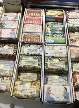 新西兰直邮 Wavertree水果熏香精油皂香皂香味迷人200g4块包邮