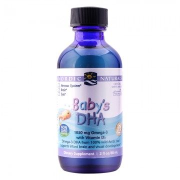 新西兰直邮 Nordic Naturals挪威小鱼 宝宝DHA 60ml