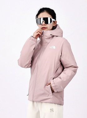 26春季新款TheNorthFace北面冲锋衣女士户外防水防风棉服外套8HRN