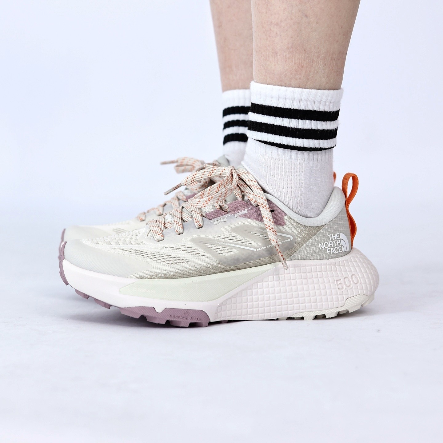 TheNorthFace北面徒步鞋女25新款舒适透气轻便抓地越野跑鞋8A9P