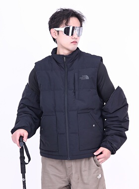 TheNorthFace北面羽绒服男士25秋冬户外防风保暖可拆袖子外套8DUG