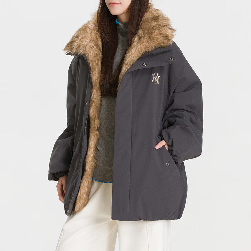 MLB羽绒服女26新款保暖外衣