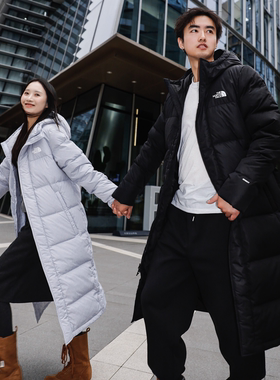 TheNorthFace北面长款羽绒服男女25秋冬新款户外防风鹅绒外套8GKD