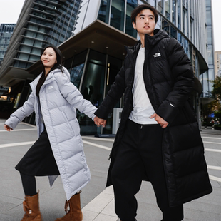 TheNorthFace北面长款羽绒服男女25秋冬新款户外防风鹅绒外套8GKD