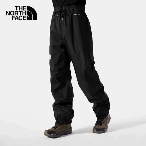 北面男硬壳防水户外冲锋裤