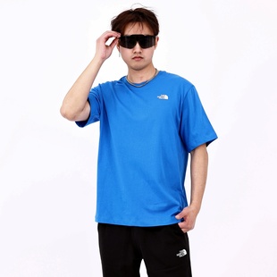 8DEW 后背大印花舒适透气纯棉半袖 TheNorthFace北面短袖 男女同款