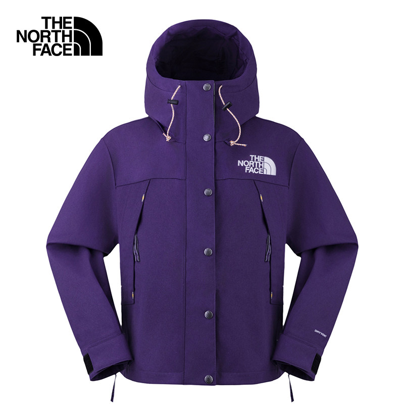 北面女士户外防水硬壳冲锋衣外套