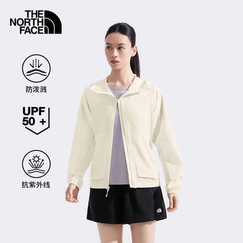 北面女户外防晒轻薄透气防晒衣