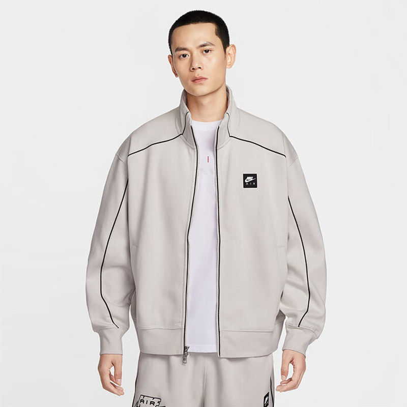 NIKE耐克男春季立领针织夹克