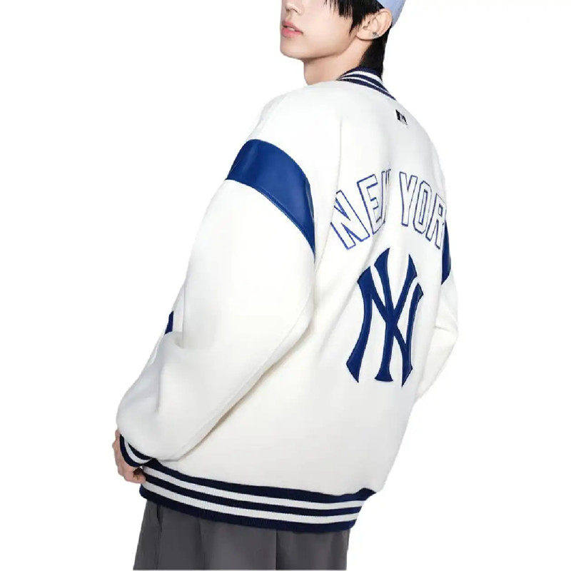MLB棒球服男女26春夏新款户外宽松学院风加棉款夹克外套3AJPV2061
