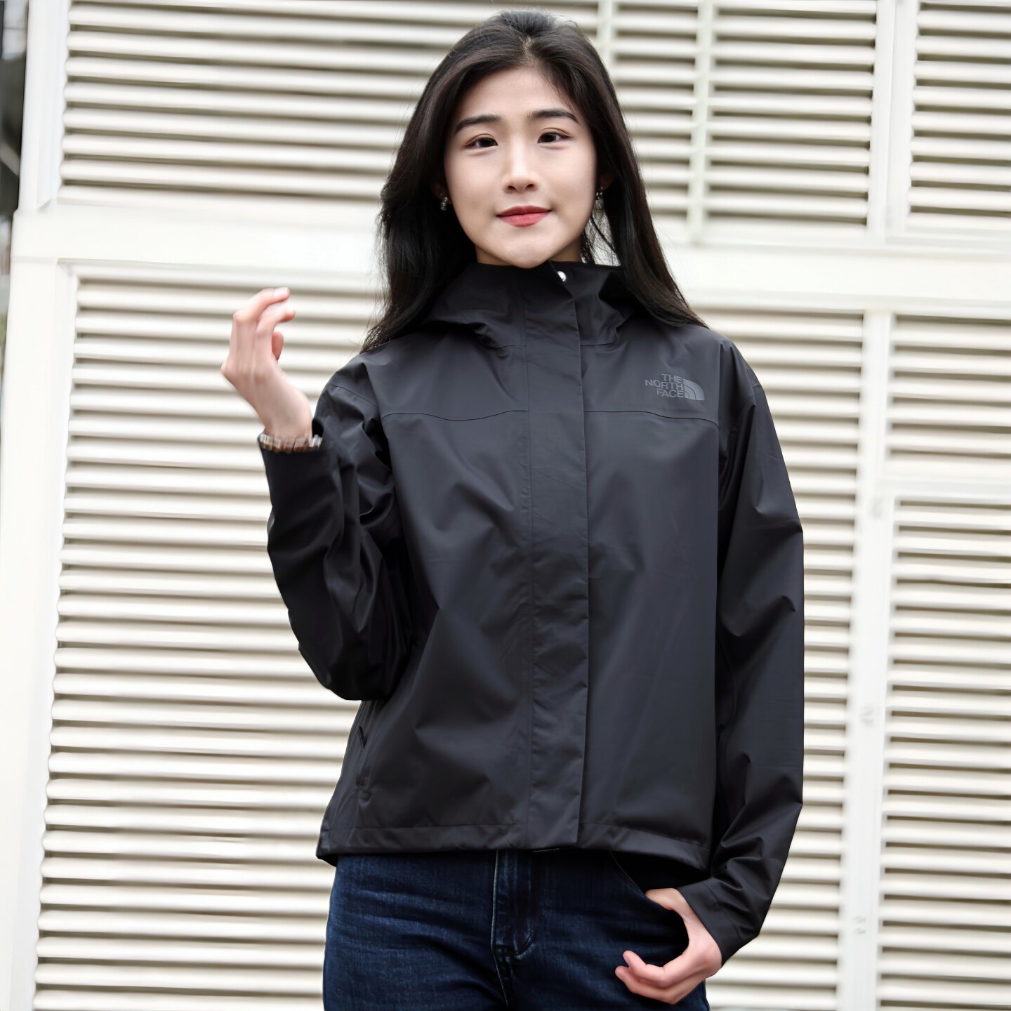 26春夏新款TheNorthFace北面冲锋衣女防水防风休闲连帽外套8HQJ