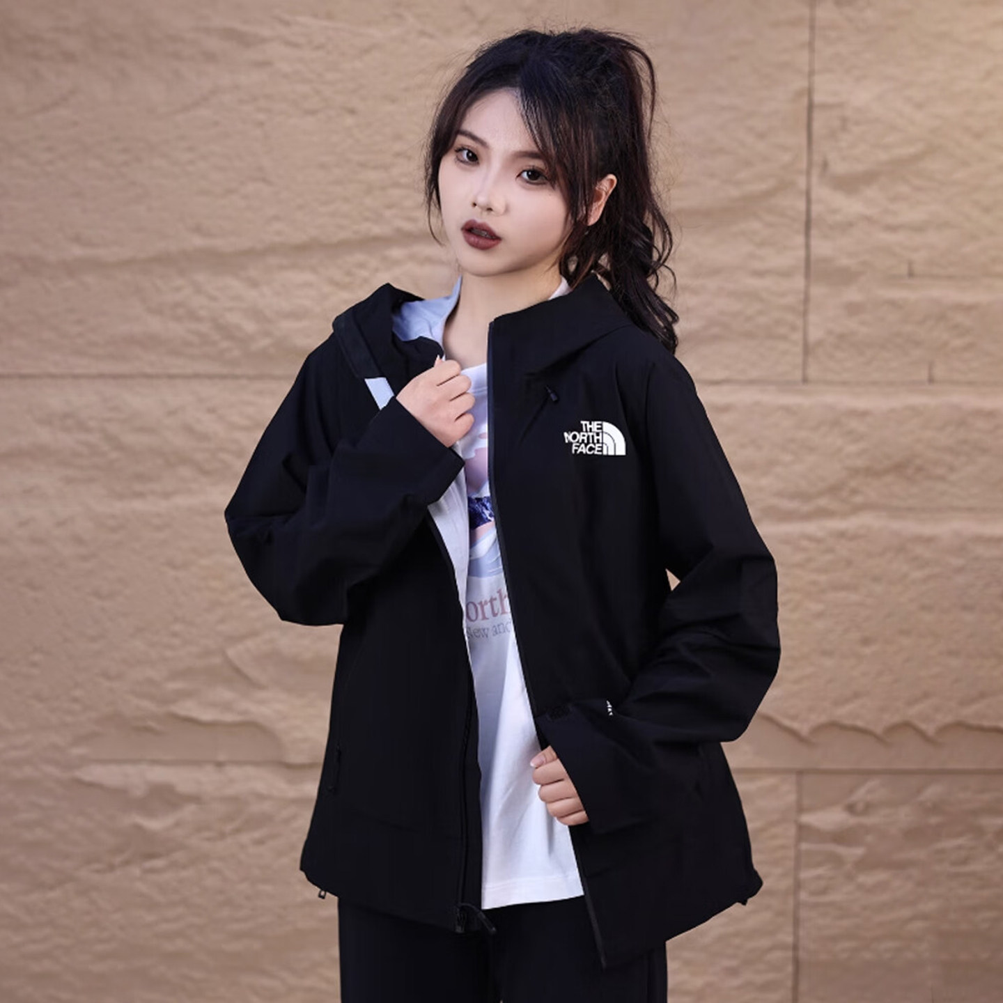 【正品】北面冲锋衣女子夹克外套