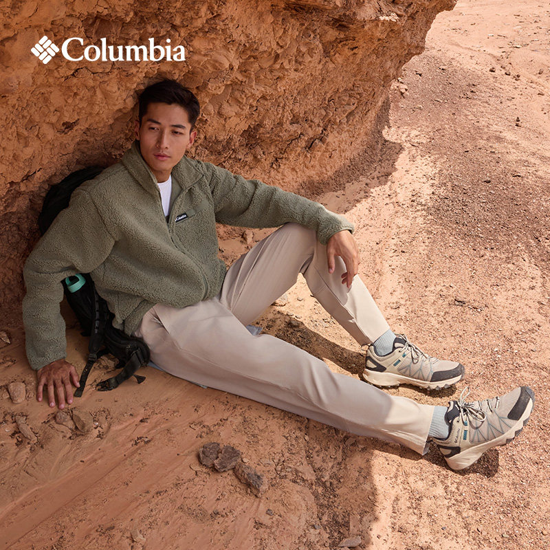 Columbia哥伦比亚徒步裤男款25秋冬新款户外穿行系列拒水AE3026