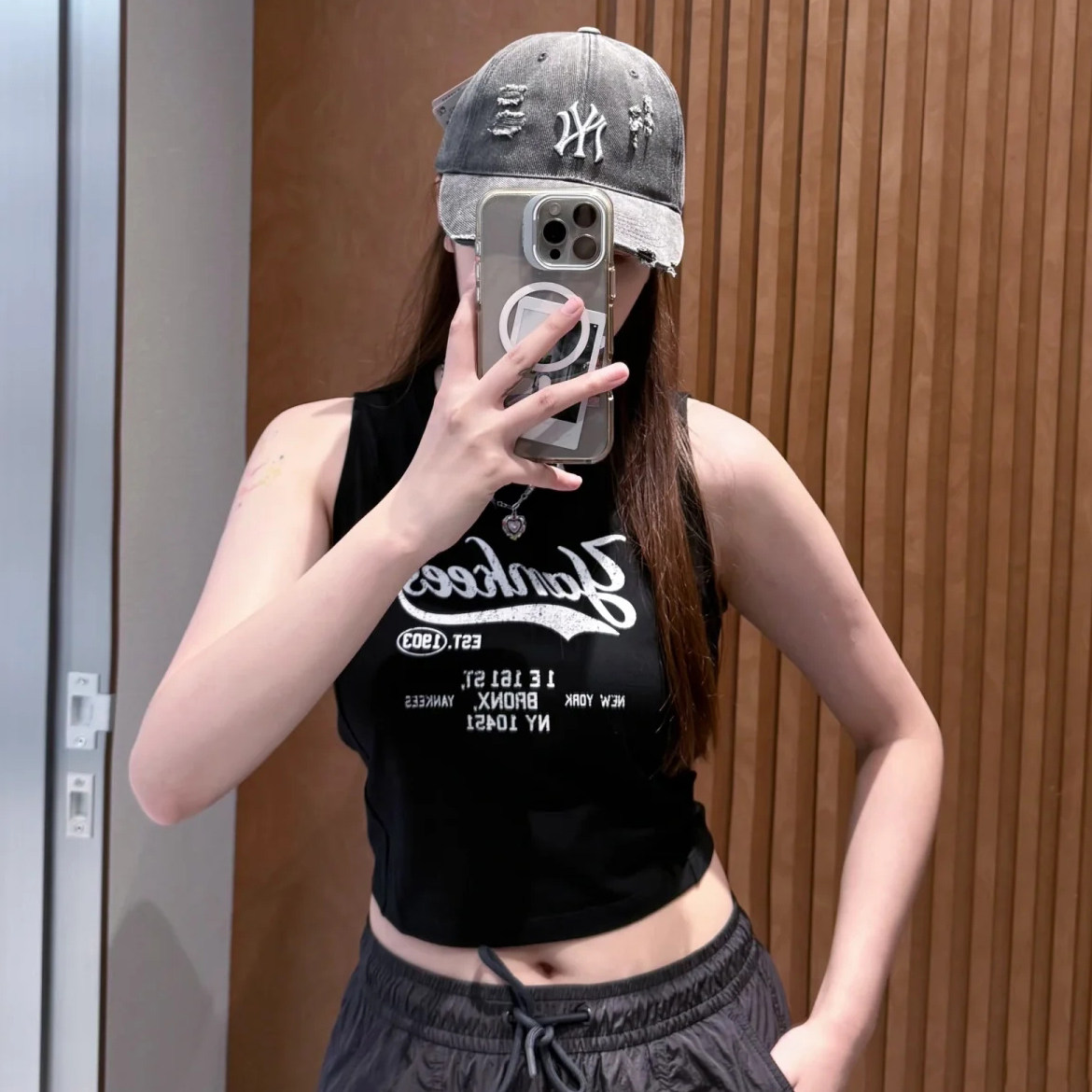 MLB女子学院风复古背心