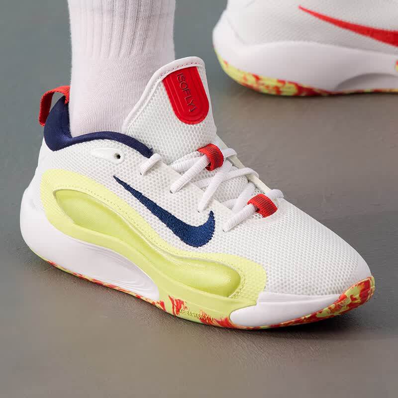 NIKE耐克童鞋男女鞋 夏季新款运动鞋时尚复古篮球鞋 HJ3866