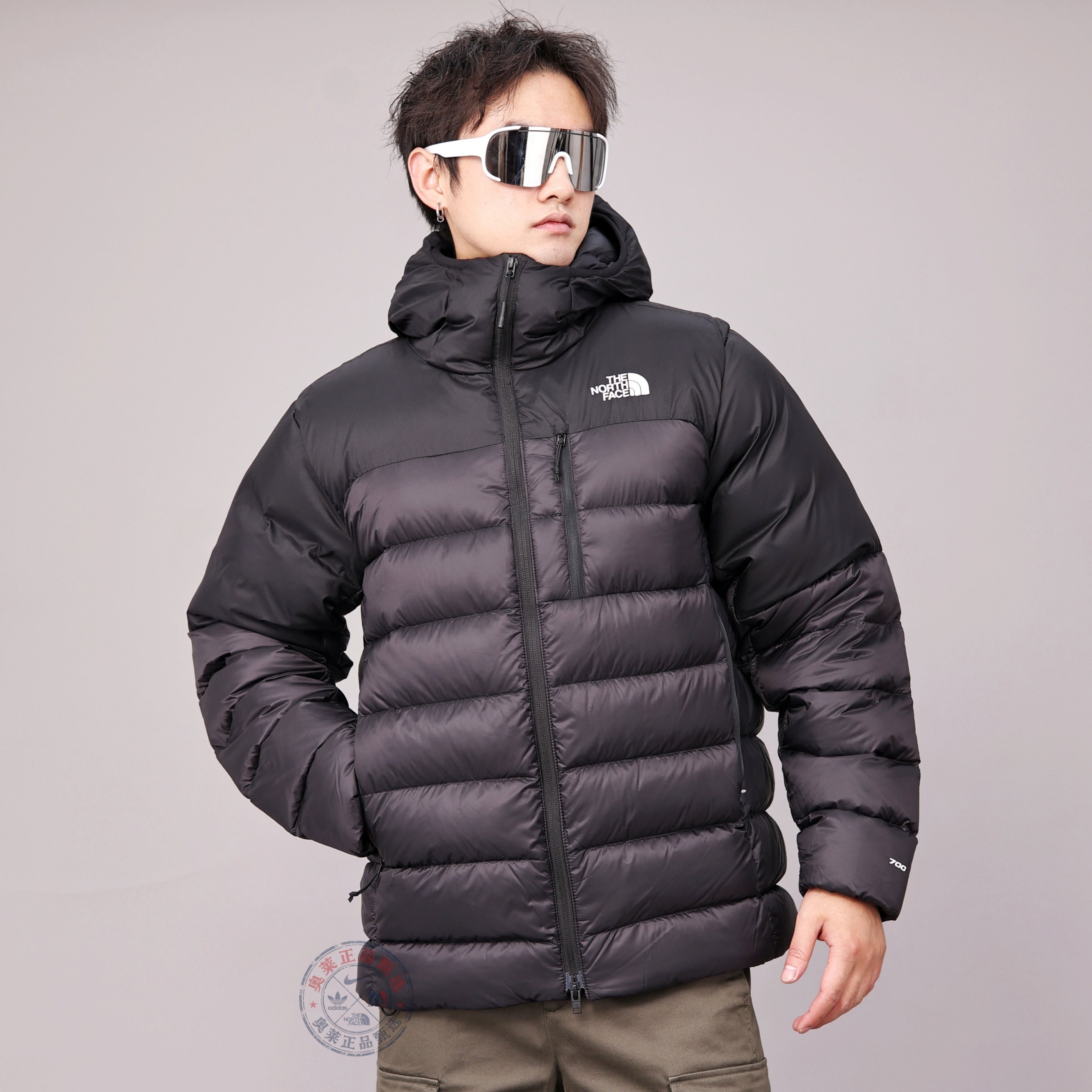 The North Face北面羽绒服男秋冬新款Kalix防泼水鹅绒外套8FZ2