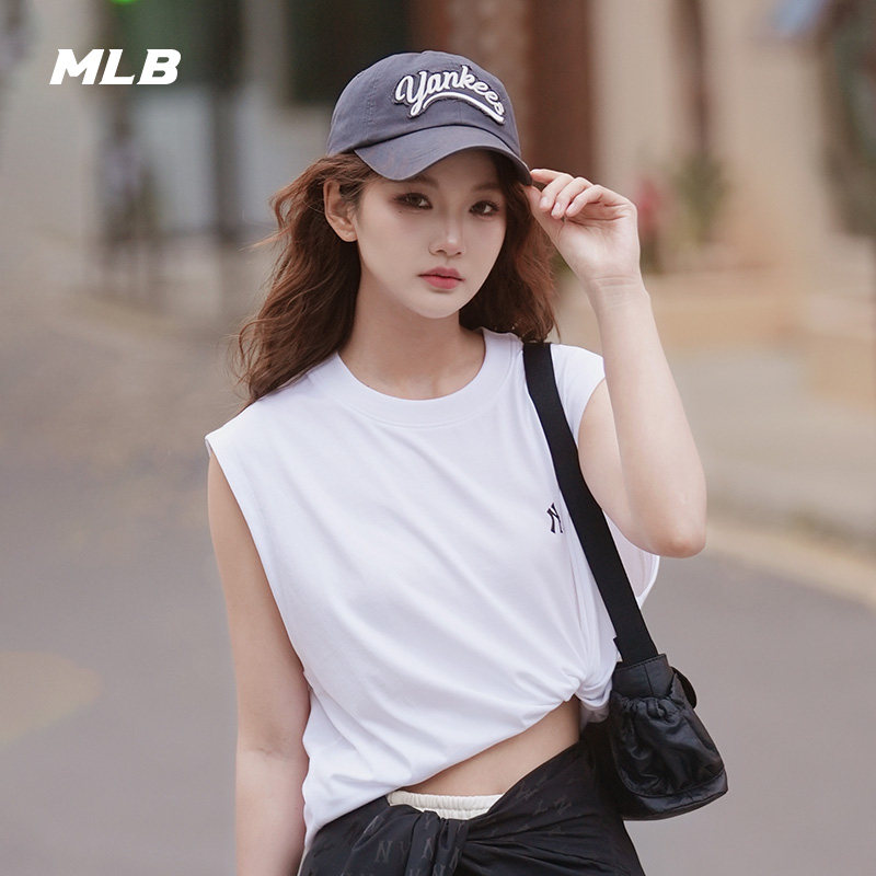 【特价】MLB情侣背心短袖T恤