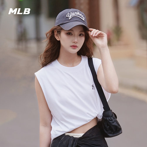 【特价】MLB情侣背心短袖T恤