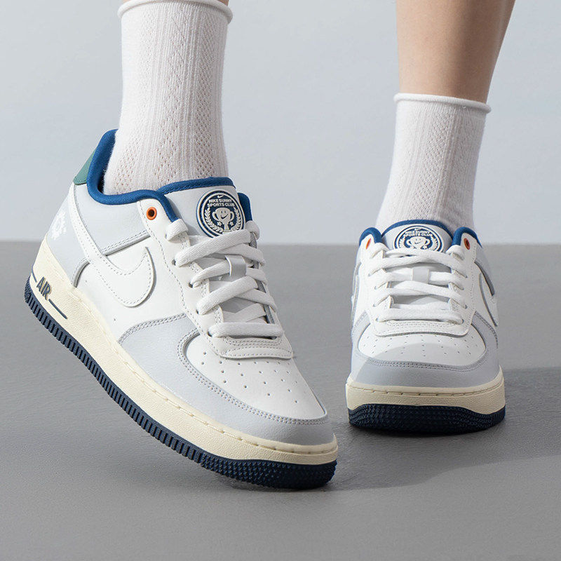 NIKE耐克板鞋女款25春季新款空军一号百搭透气运动休闲鞋HM3721