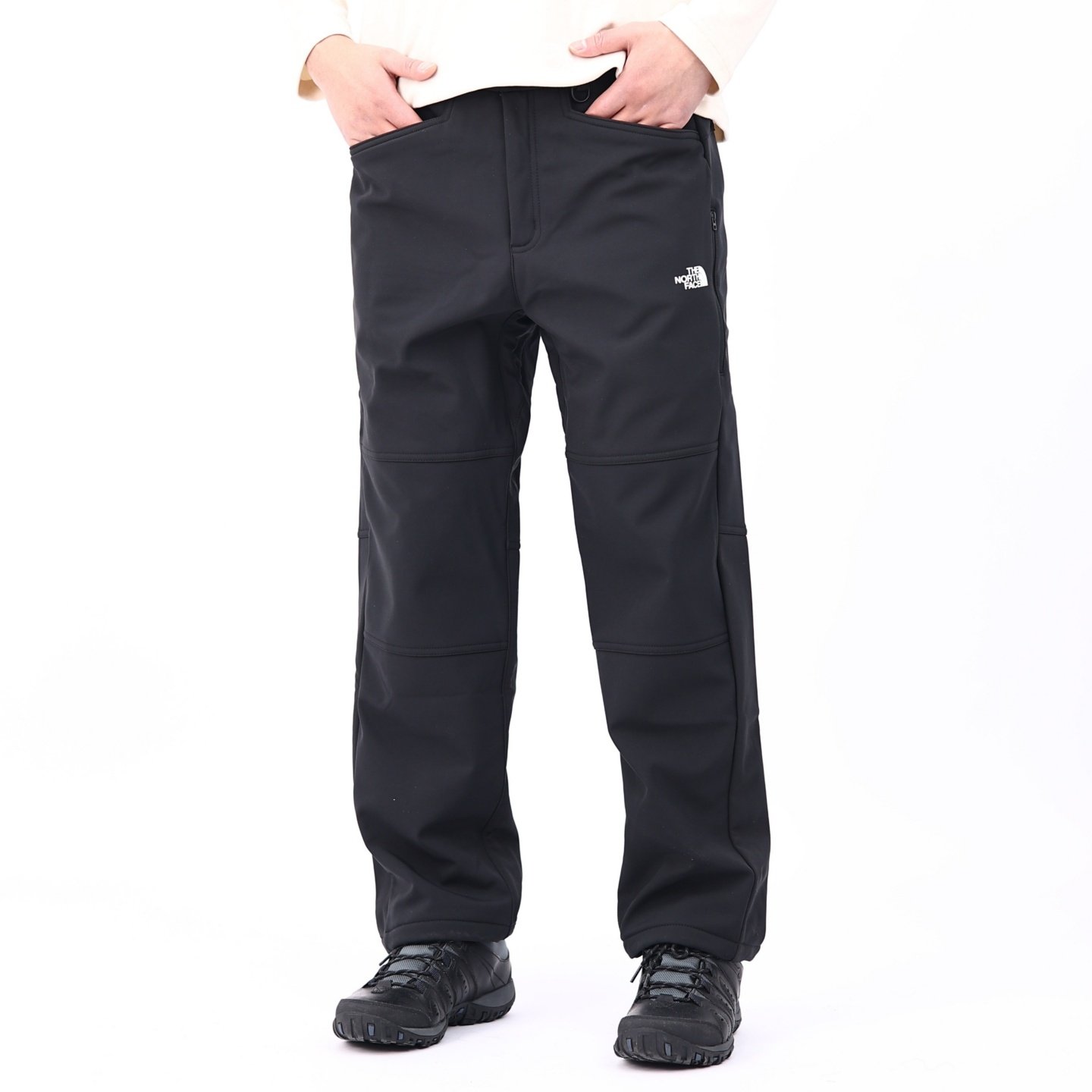 北面男士户外防泼水加绒长裤