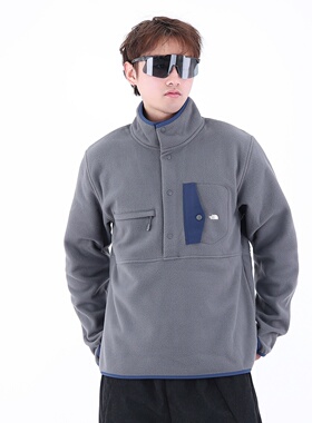 TheNorthFace北面抓绒衣男士25秋冬UE设计户外立领保暖外套8E1X