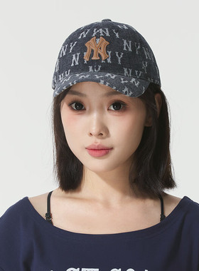 MLB儿童帽子25新款运动帽男童女童鸭舌帽休闲帽遮阳帽7ACPM035N