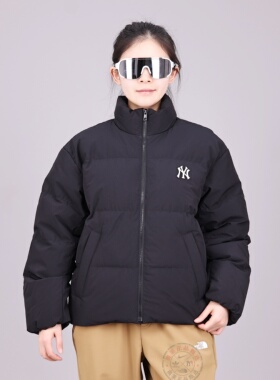 MLB男女羽绒服25冬季新款情侣保暖防泼水重磅羽绒外套3ADJB2056