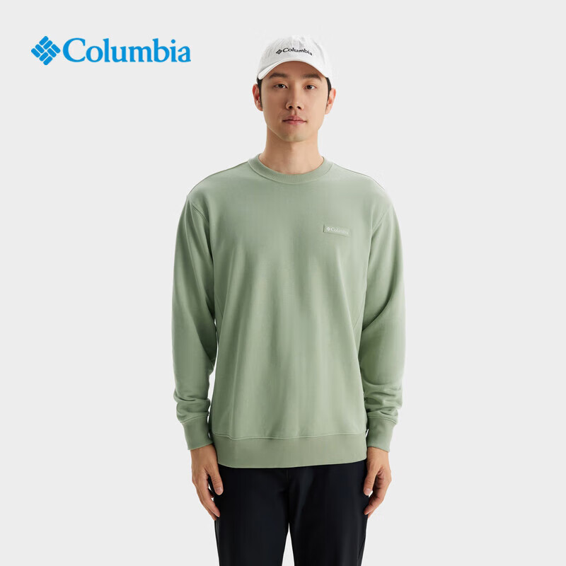 哥伦比亚男运动休闲透气圆领卫衣