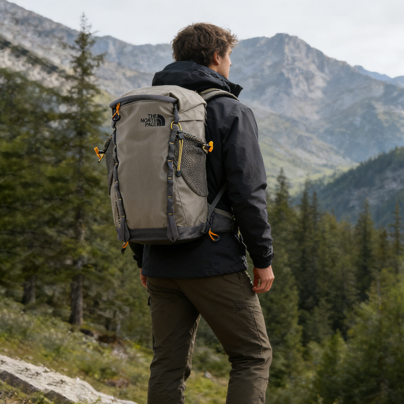 26春夏新款TheNorthFace北面防水双肩背包男女20L徒步登山包8GJN