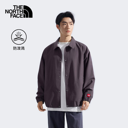 北面情侣款防泼水翻领夹克外套