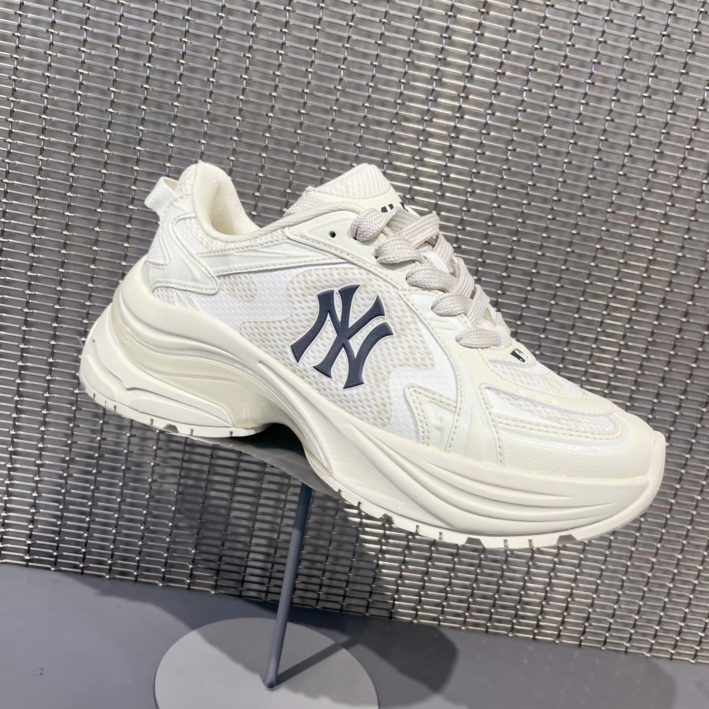 男女情侣复古老花网面跑鞋厚底运动鞋25夏季新款RNSPL