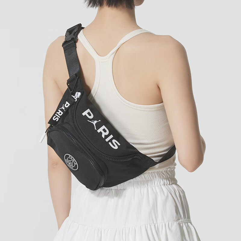 NIKE耐克男女款运动包出行便携斜挎单肩包休闲包腰包JD2543006AD