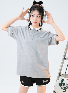 MLB男装女装健身训练运动服时尚潮流休闲舒适T恤衫短袖 3APQB0243