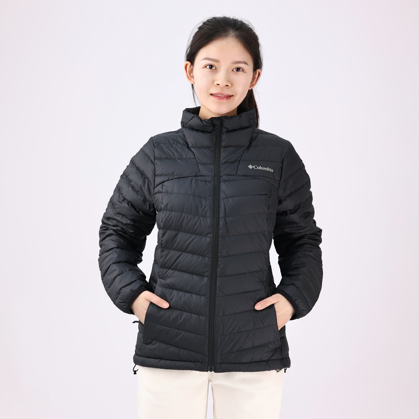 Columbia哥伦比亚户外女秋冬拒水保暖轻便650蓬羽绒服外套 WR2844