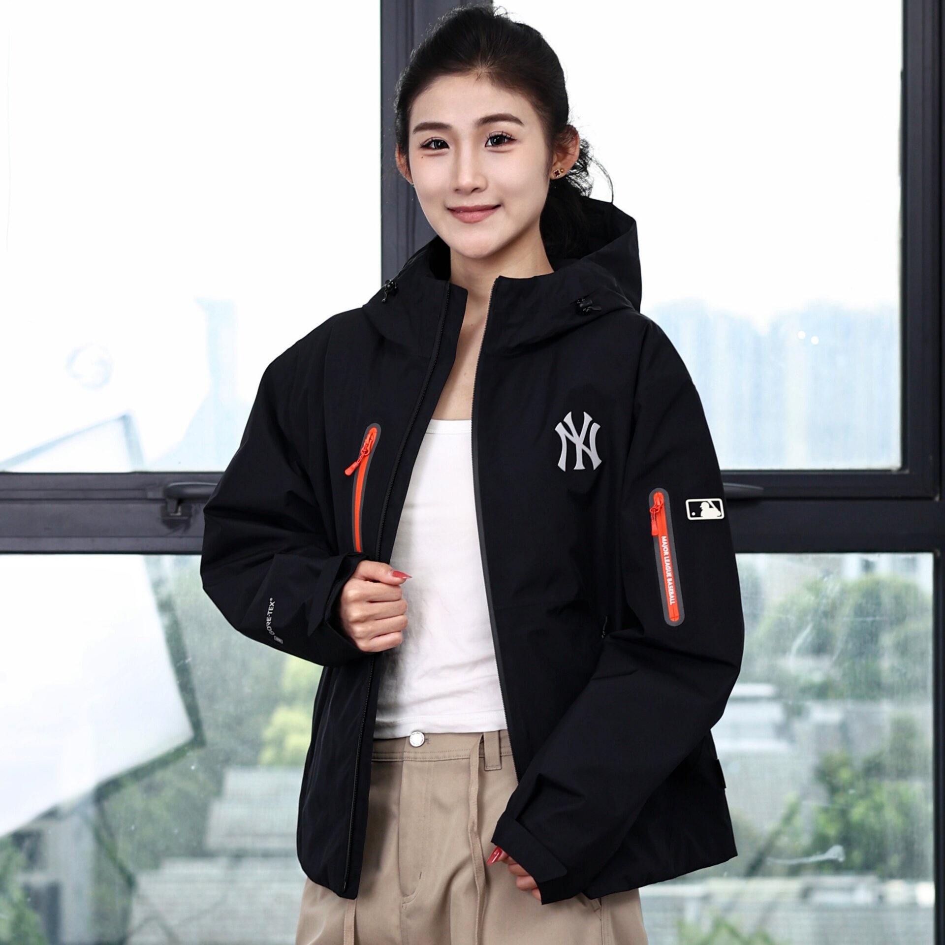MLB男女同款GTX防水防风羽绒服