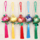 端午家居日用香包挂件石榴驱蚊香囊榴开百子多子多福老人儿童香袋