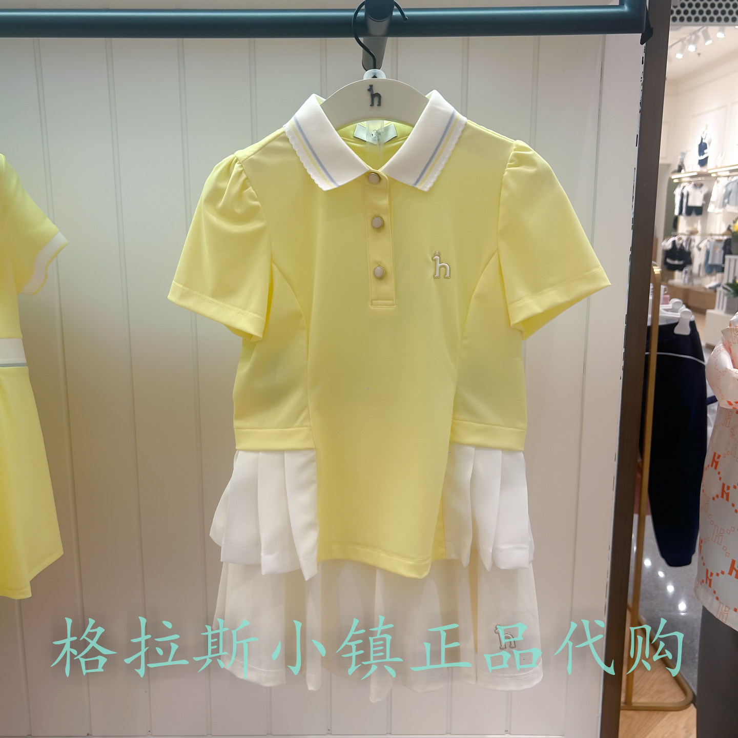 哈吉斯童装夏款女童休闲T恤套装
