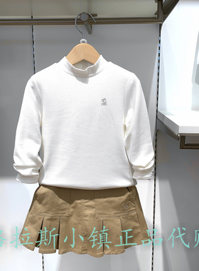 Polo walk KIDS童装专柜正品25年秋女童半高领打底衫B5JW535D0072