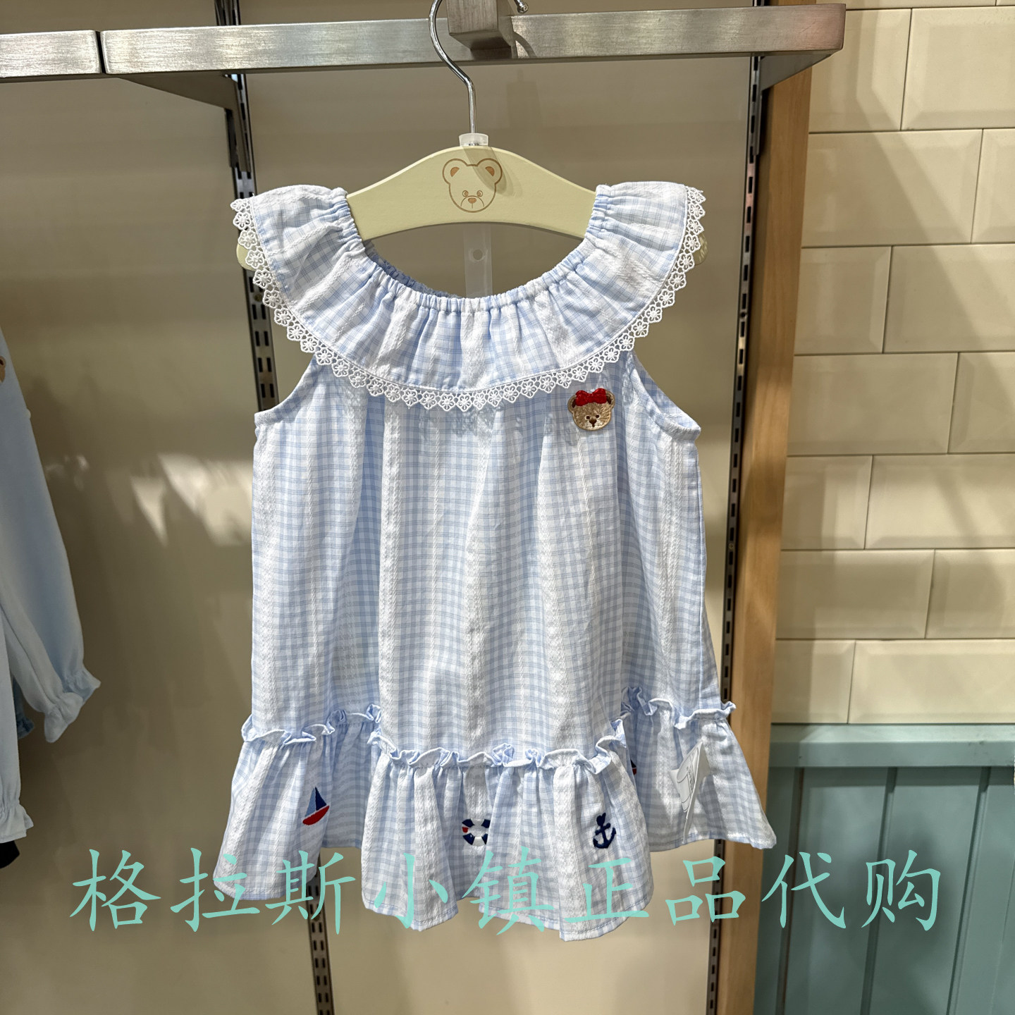 PawinPaw婴童夏女宝无袖连衣裙