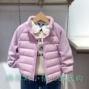 25冬款 90鸭绒Polo 正品 KIDS童装 女童立领羽绒服A9SW534K0123 walk