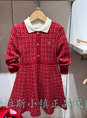 新年款Polo walk KIDS童装专柜正品25冬款女童连衣裙C3YW616C0051