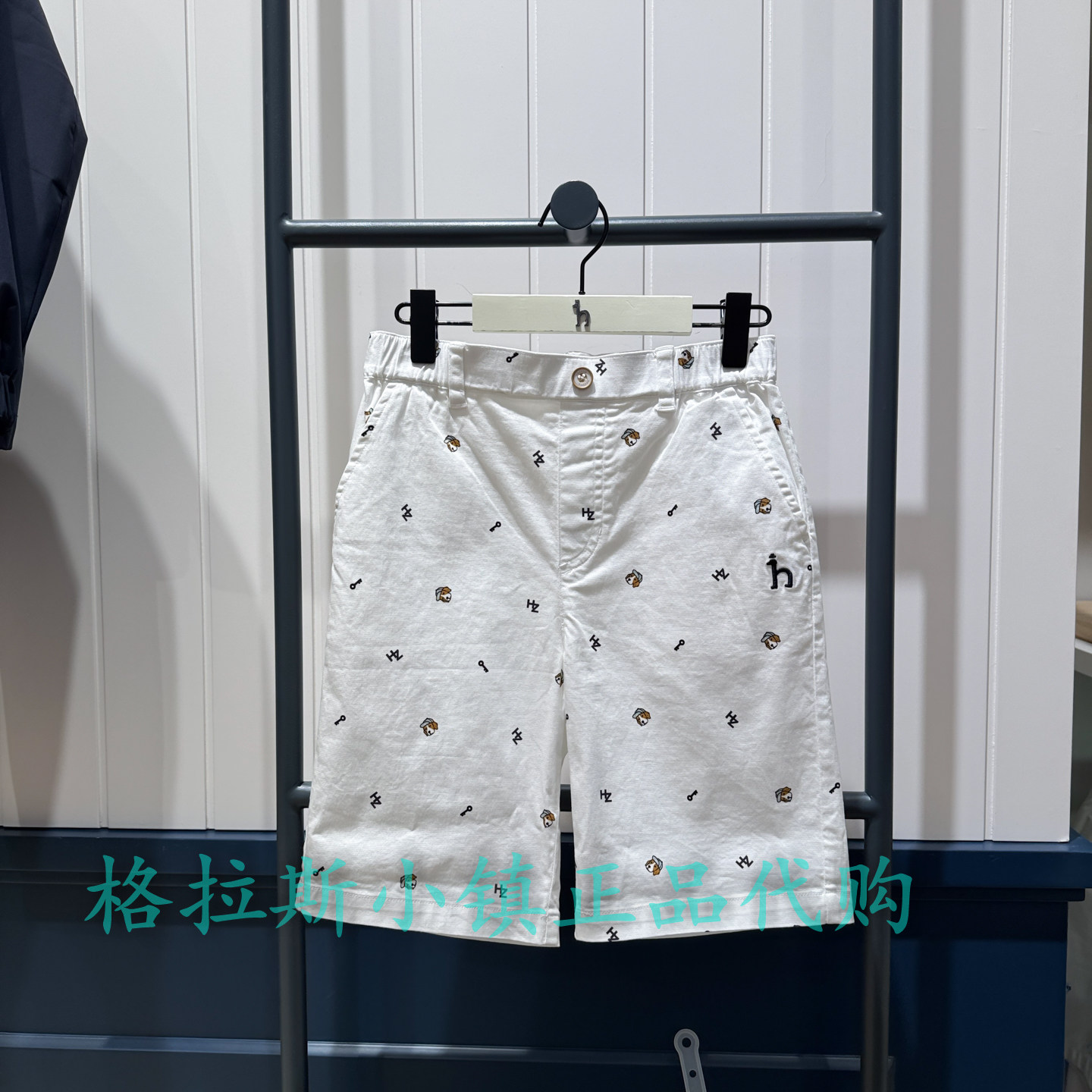 hazzys哈吉斯童装夏男童休闲短裤