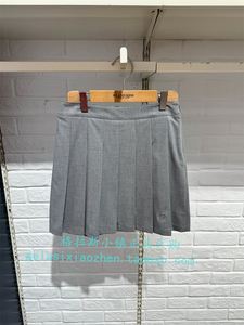 Elandkids衣恋童装专柜正品24年春夏新款女童百褶半身裙WHE2421K