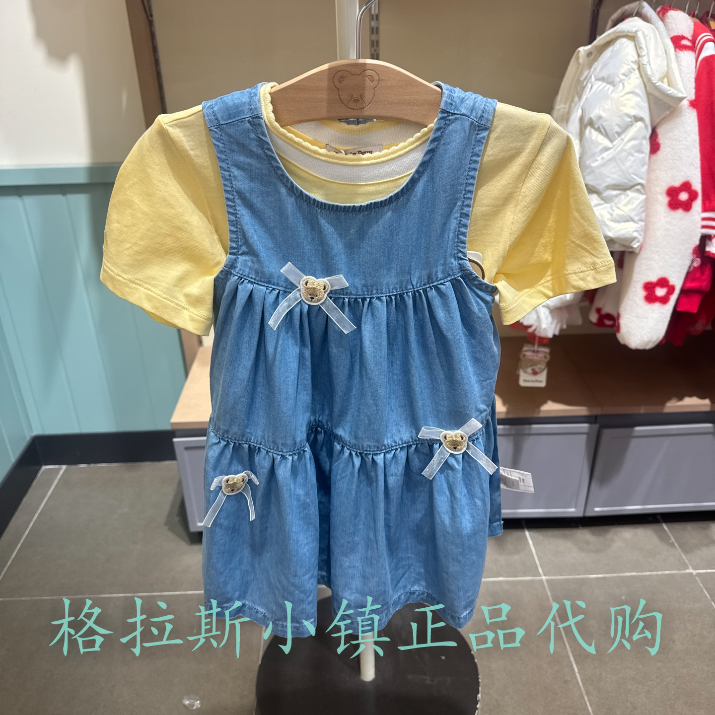 PawinPaw婴童正品夏女背心连衣裙